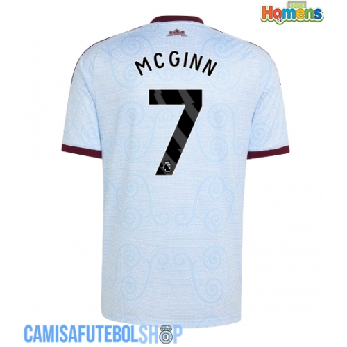 Camisa de time de futebol Aston Villa John McGinn #7 Replicas 3º Equipamento 2026-27 Manga Curta